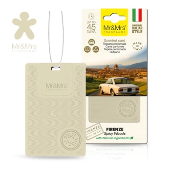Автомобільний ароматизатор Mr&Mrs LA DOLCE VITA CARDS Dove Grey Firenze (JLADVTES02LV00)