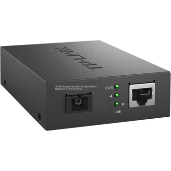 Медиаконвертер TP-LINK TL-FC111A 100 Мбит/с (одномод, SC, 20 км, WDM 1550/1310 нм)