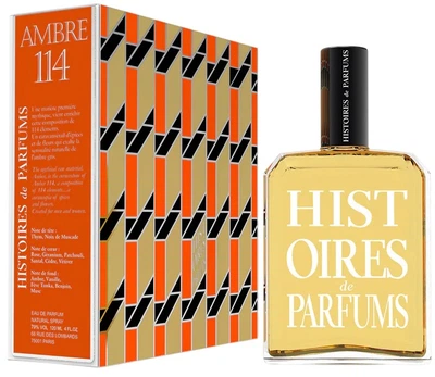 Woda perfumowana unisex Histoires de Parfums Ambre 114 120 ml (841317000129)