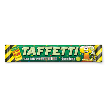 Кислая жевательная конфета Toxic Waste Taffetti Apple 20 г