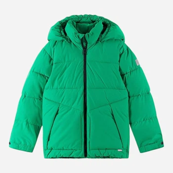 Подростковая зимняя термо куртка унисекс Reima Osteri 5100269B-8800 152 см Зеленая (6438557266572)