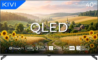 Телевизор KIVI QLED 40" 40F720QB