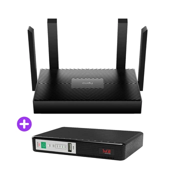 Комплект безперебійного зв’язку: WiFi 6 маршрутизатор Cudy WR1500 + Mini UPS SKE POE-432N 8800mAh 5V/9V/12V/15V/24V/PoE, Li-ion 4*2.2Ah (73-00534-42-00241)
