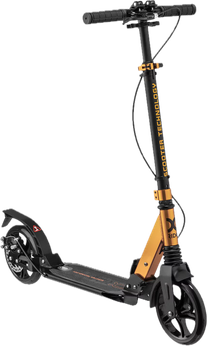 Самокат X-Rider ST2000 з дисковим гальмом Чорно-помаранчевий 96203 (5907766661368)
