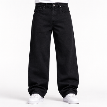 Джинси чоловічі широкі Lyle&Scott чорні 33 (1027-237-2)