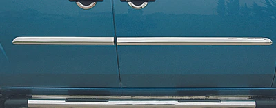 Накладки хромовані на молдинги дверей (4шт) Fiat Doblo 2001-2005 4шт, Carmos 6456701