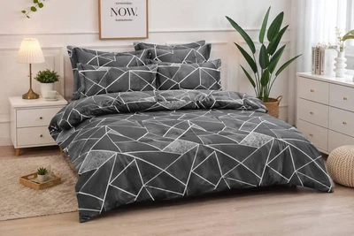 Комплект постельного белья "Marble tiles" полуторный полиестер 150х220 см