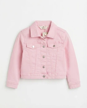 Куртка рожева для дівчинки H&M 128 см