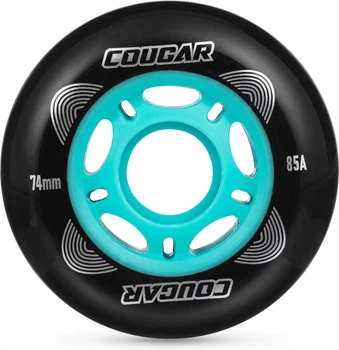 Колеса для роликів Cougar BlueRush 78 мм 85A 4 шт (5905399052560)