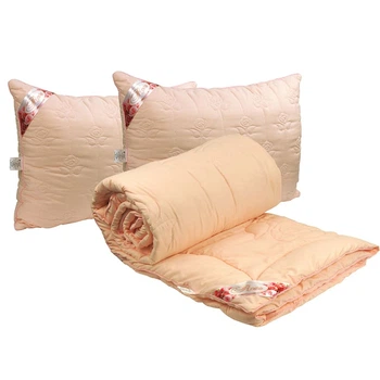 Комплект Руно одеяло 200х220см и 2 подушки 50х70см (52Rose Pink)
