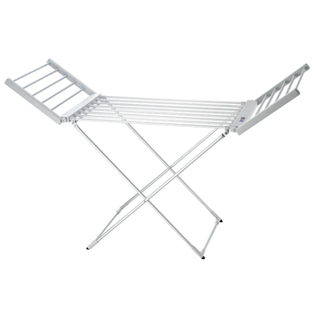 Сушарка для білизни електрична ZERIX Comfort EDC-53148-T-SILVER 260W, 220-240V з таймером (ZX4929)