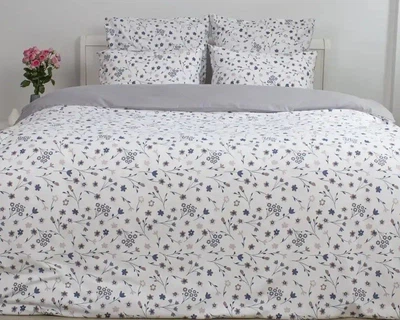 Постельное белье ТЕП. Melluna Silk Garden полисатин-Полуторный