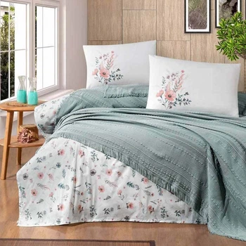 Плед First Choice Sole Pique Turquoise 220*240 см