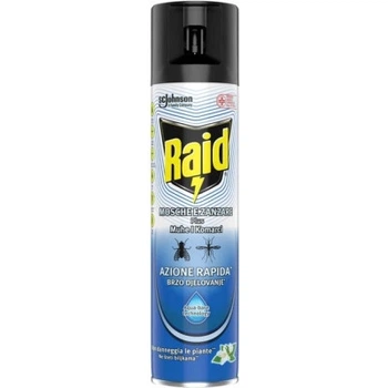 Аэрозоль от насекомых Raid Против летающих насекомых 400 мл