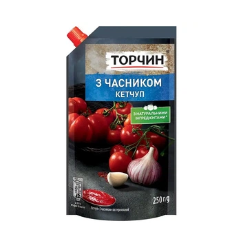 Кетчуп Торчин З часником 250г