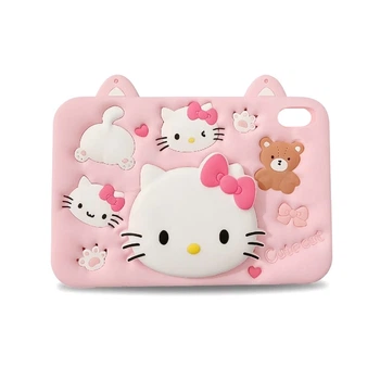 Чохол iPad 10/11 A16 2022-2025 Cute Kitty light pink