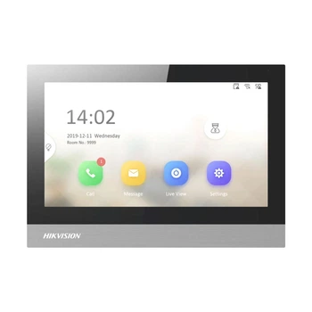 IP-видеодомофон с WiFi 7" Hikvision DS-KH8380-WTE1/Flush (99-10027702)