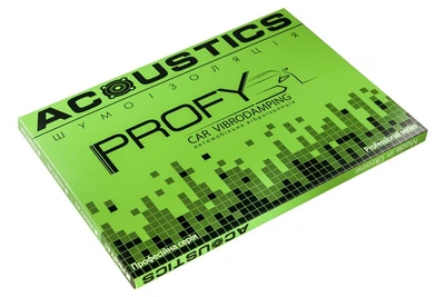 Віброізоляція ACOUSTICS PROFY 700×500×1,8 мм