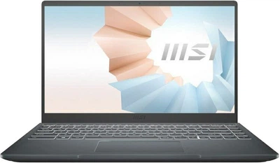 Ноутбук MSI Modern 14" FHD 8/128GB i3-1115G4 (B11MOU-1212US) Carbon Gray (OB)