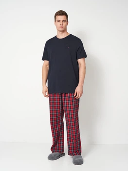 Пижама (футболка + штаны) мужская хлопковая Tommy Hilfiger 464339188 XL Синий/Красный (1159865411)