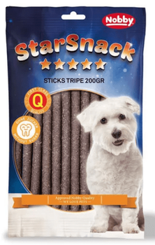 Ласощі для собак Nobby StarSnack Strips Шлунки 200 г