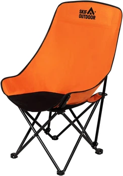 Стілець розкладаний Skif Outdoor Cushy, Black/Orange
