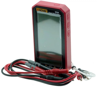 Мультиметр цифровой ANENG 620A 6000 (red) с автоматическим выбором диапазона измерений (ins461)