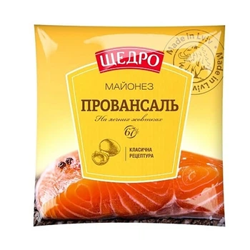 Майонез Щедро Провансаль 67% 300г