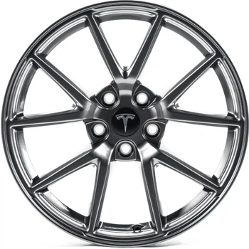 Литые диски Replica Tesla (TES3328) R18 W8.5 PCD5x114.3 ET40 DIA64.1 (gun metal)