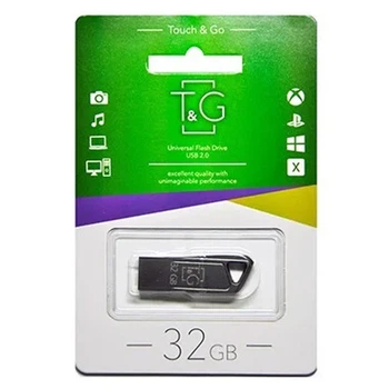 Флеш-накопитель T&G 114 USB 3.0 32GB металлический черный