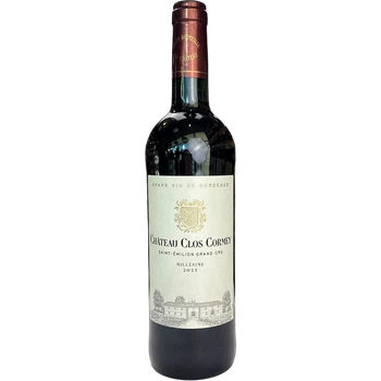 Вино Chateau Clos Cormey червоне сухе 13% 0.75 л (Франція)