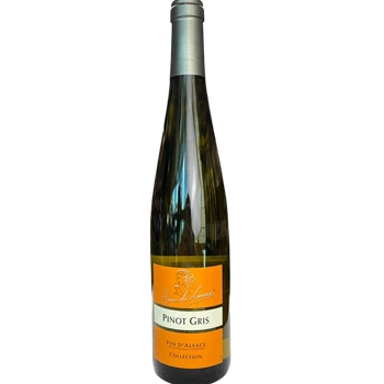 Вино Anne deLaweiss Pinot Gr біле Напівсухе 13% 0,75 л (Франція)