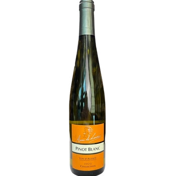 Вино Anne deLaweiss Pinot Blanc сухе біле 12,5% 0,75 л (Франція)
