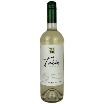 Вино TARKUN Res Совіньйон Блан сухе біле 13% 0,75 л (Чилі)