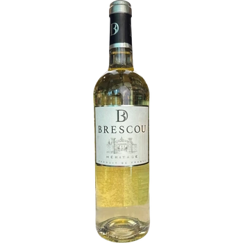Вино Brescou Heritage сухе біле 13% 0,75л (Франція)