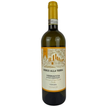 Вино Borgo Alla Terra Варначча сухе біле 12,5% 0,75 л (Італія)