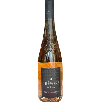 Вино Rose Anjou Tresor Loire Рожеве 10,5% 0,75 л (Франція)