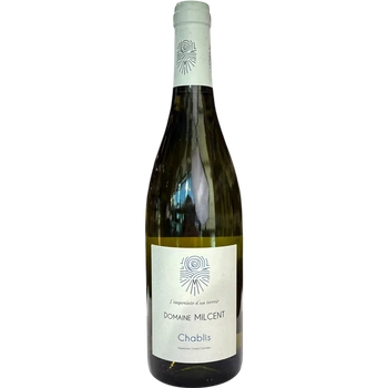 Вино D Milcent Chablis біле сухе 12.5% 0.75 л (Франція)