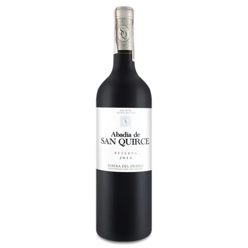 Вино Abadia Sanquirce Reserva червоне сухе 14.5% 0.75 л (Іспанія)