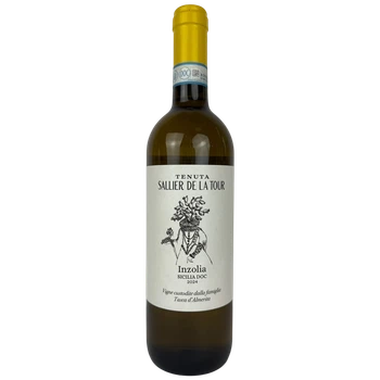 Вино Salisire Inzolia біле сухе 12% 0.75 л (Італія)