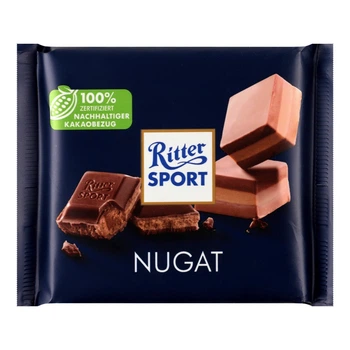 Шоколад Ritter Sport з горіховим праліне 100 г (Німеччина)