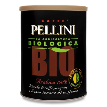Кава Pellini Top Biologica Мелена 250 г Жерстяна Банка (Італія)