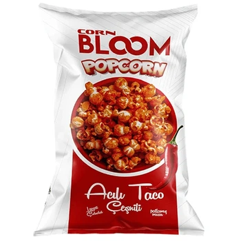 Попкорн Corn Bloom гострий зі смаком тако 65г (Туреччина)
