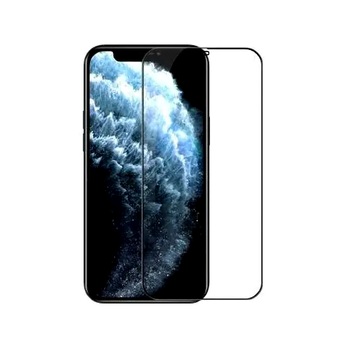 Защитное стекло Ceramic для iPhone 12 12 Pro гибкое черное для защиты экрана от ударов и царапин