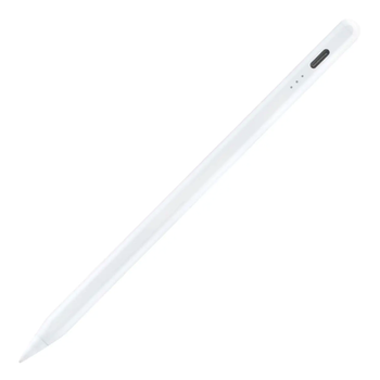 Стилус McDodo Stylus Pen для iPad с функцией отклонения ладони и датчиками давления белый для рисования и заметок