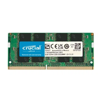 Оперативная память для ноутбука Crucial 8GB DDR4 3200MHz SO-DIMM (CT8G4SFS832A.C8FJ)