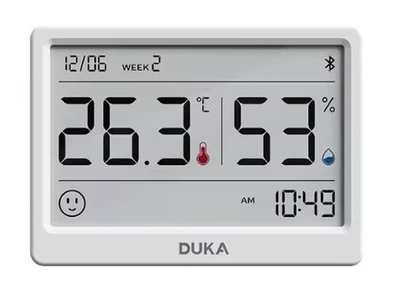 Датчик Термометр гігрометр + годинник ATuMan TH2 Clock Thermometr Hygrometer (Китайська версія)