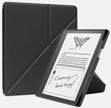 Чехол Smart Case на Amazon Kindle Scribe 2024 (10.2") / чехол для планшета с функцией подставки / черный