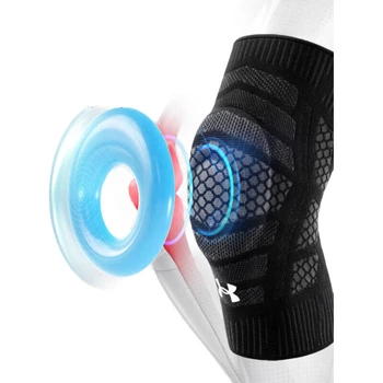 Наколенники Under Armour спортивные, с защитой мениска, 2 шт, размер XL