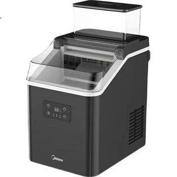 Льдогенератор Midea, кубиковый лед для домашнего использования, небольшой мини-льдогенератор, квадратный лед для общежития, полностью автоматическая очистка, планирование, для приготовления холодных напитков в офисе MBJ-15F17E